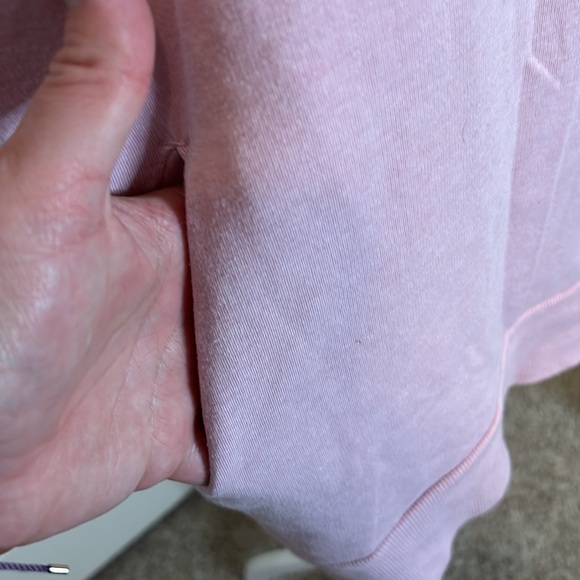 Zella Pink Rolled Neck Detail Sweatshirt - Picture 5 of 11